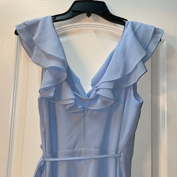 Red Dress beautiful blue maxi dress - Picture 3 of 3